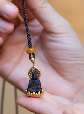 小观音项链随身佛佩戴精致复古新
