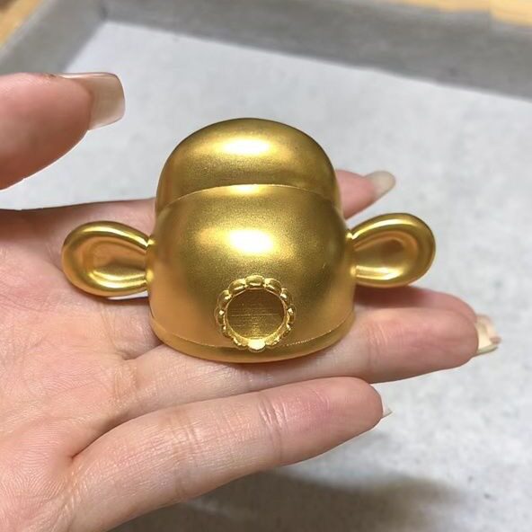 人间状元郎迷你金色状元帽摆件可