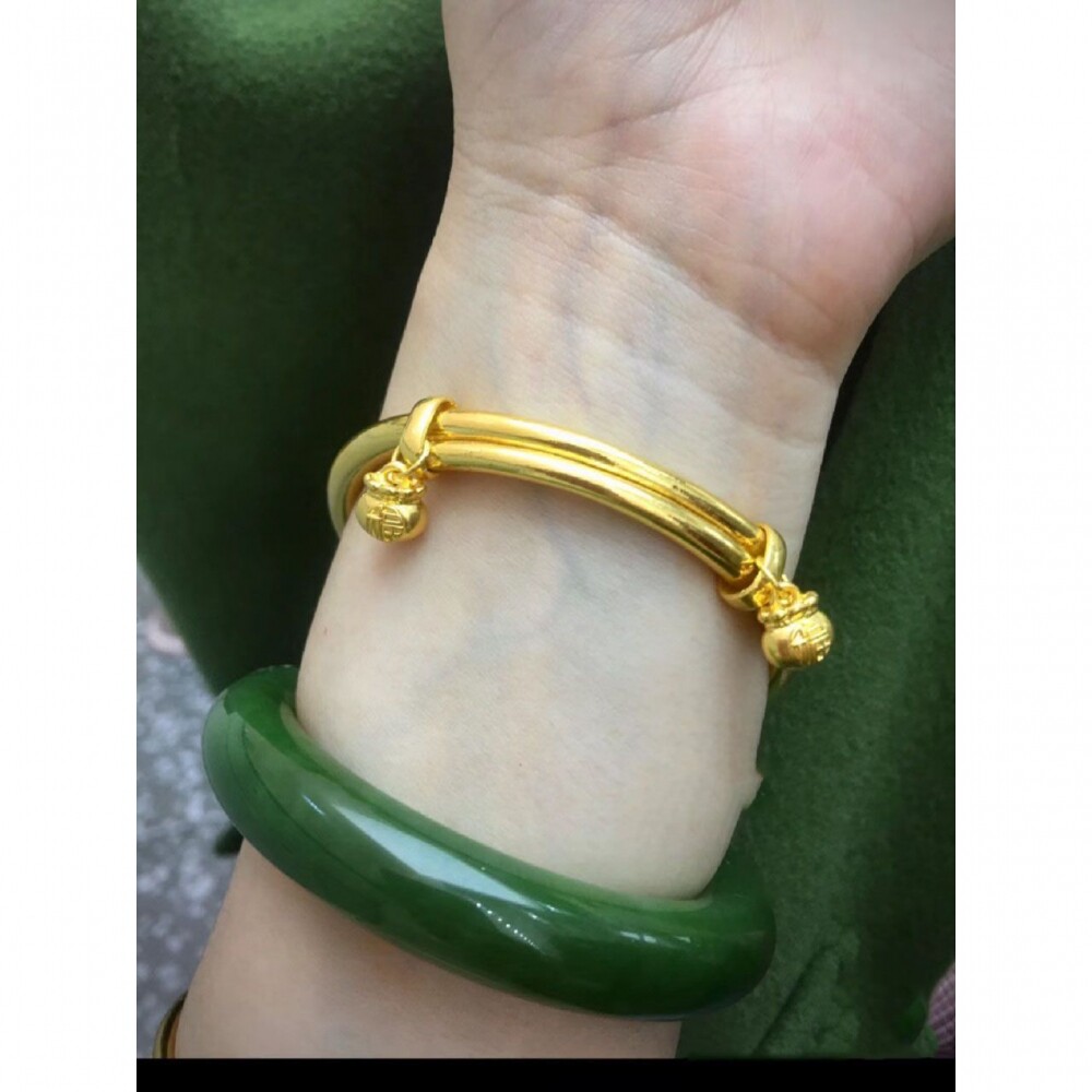 复古宫廷风双福袋手镯女高级感气