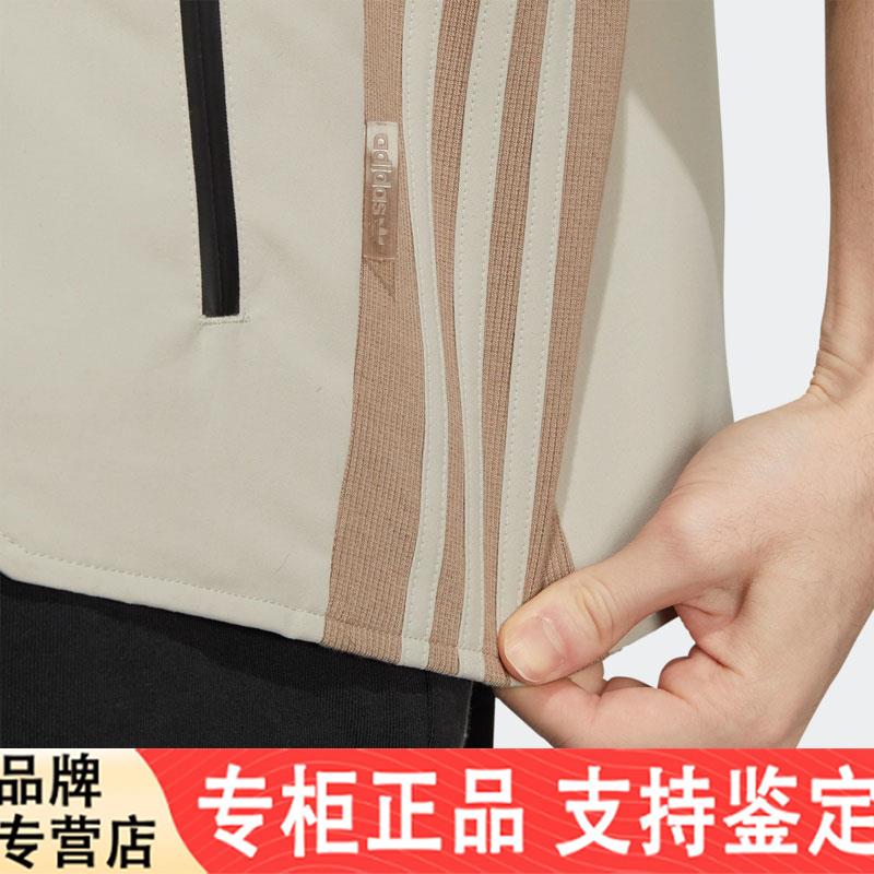 Adidas/阿迪达斯官方正品三叶草休闲舒适男子运动马甲背心HE6621