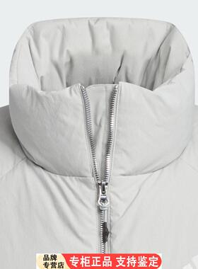 Adidas/阿迪达斯官方正品新款男士保暖宽松羽绒背心马甲JI8754
