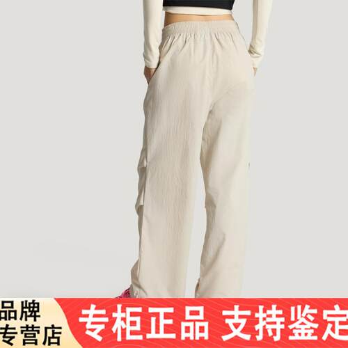 adidas阿迪女裤 潮流时尚休闲简约百搭梭织直筒长裤KX6803 KW0684