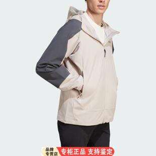 Adidas/Adidas官方正品TERREX户外男士运动连帽夹克外套JI5934