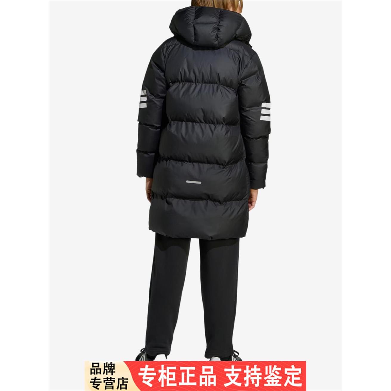 Adidas/阿迪达斯正品FutureIcons新款儿童黑白色棉服JW2478