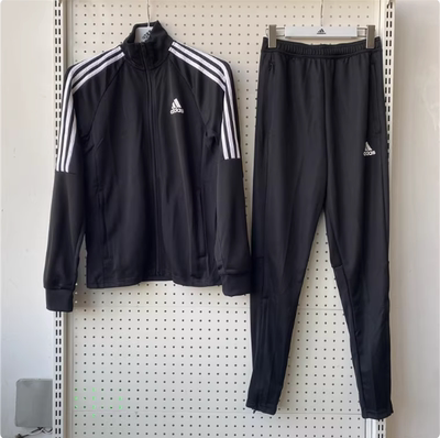 阿迪达斯Adidas男女同款立领防风经典舒适休闲两件套H28922