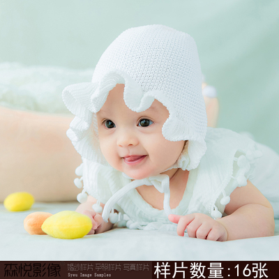 影楼工作室韩式宝宝照周岁照百天照样片样照S394