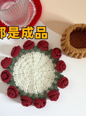 玫瑰花垫仿真花成品可变手捧花