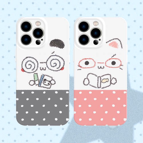 亚亚の古早眼镜小猫~菲林手机壳
