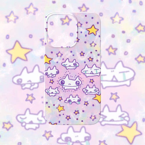 y2k千禧风兔子星星粉色菲林壳~