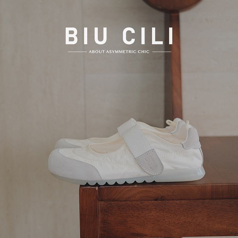 BIUCILI原创休闲运动玛丽珍单鞋