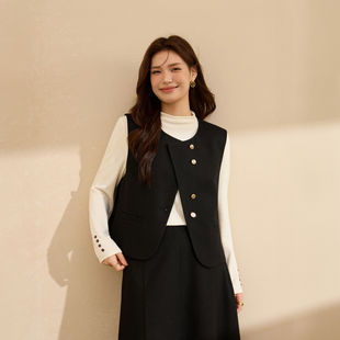 纤莉秀大码 洋气套装 女装 时尚 新款 气质两件套胖mm2025冬装 法式