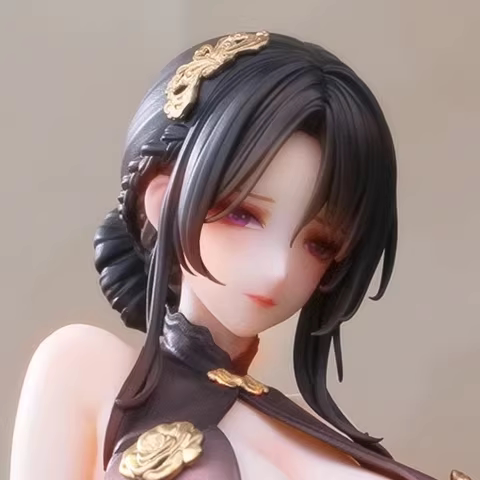 全新现货 BearPanda 有凤来仪 真丝袜 追视眼 旗袍 正版手办 特典