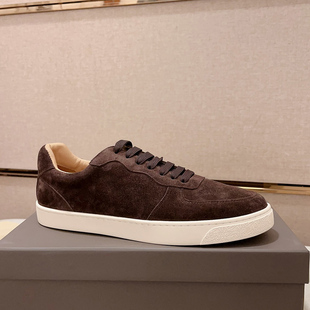 邦家尼欧洲站男鞋板鞋潮牌磨砂单鞋运动休闲真皮欧美新款牛津鞋男