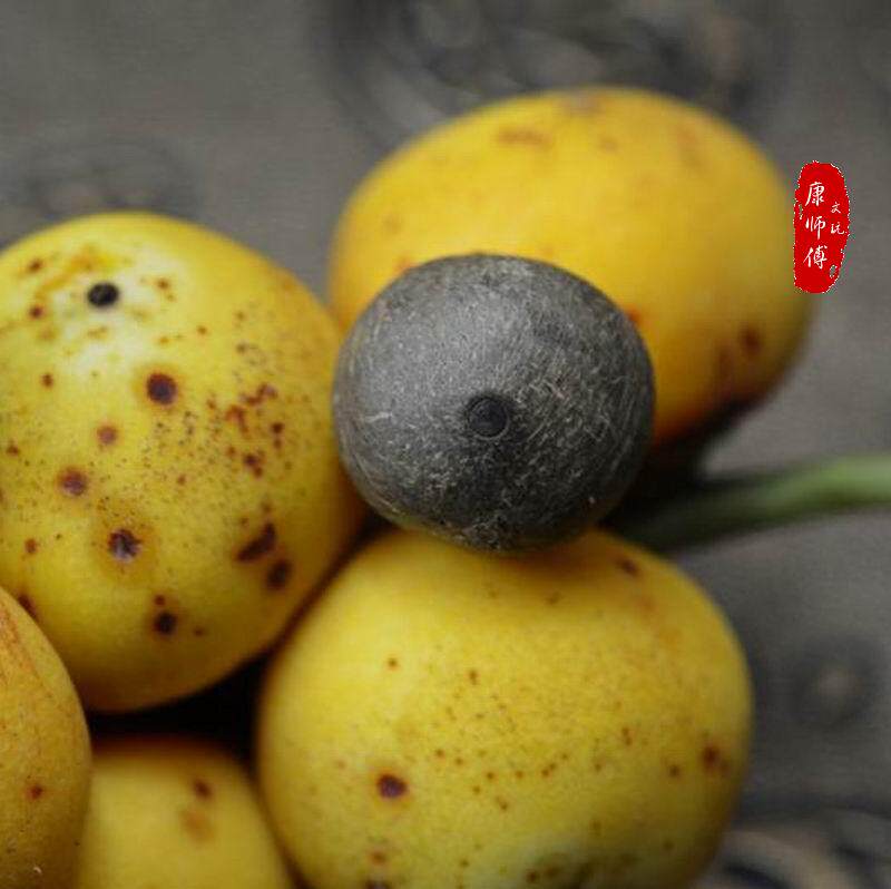 菩提子招财童子菩提佛珠原料文玩菩提菩提雕刻菩提把玩红皮龙眼