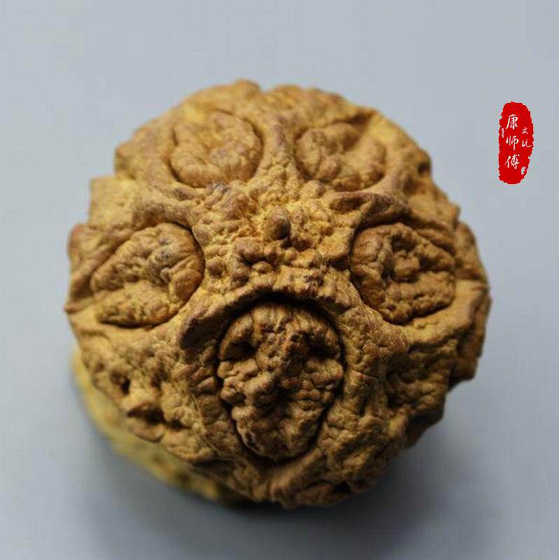 大鬼脸菩提 橄榄核雕 紫檀 菩提佛珠木雕根雕 倒流香 车挂 钥匙挂