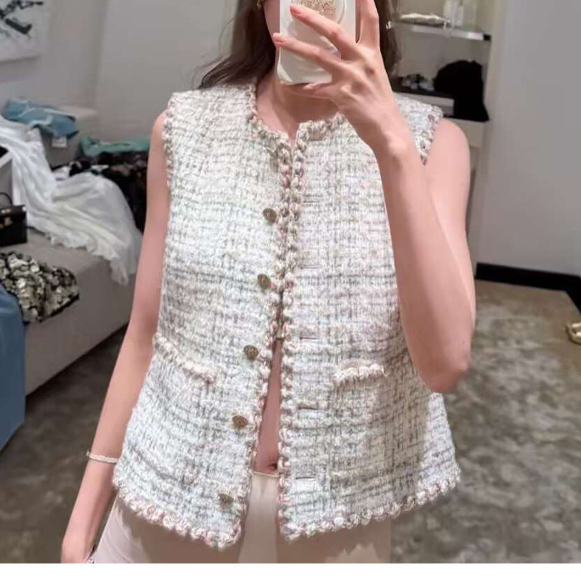 小香风马甲女夏季背心名媛外套女
