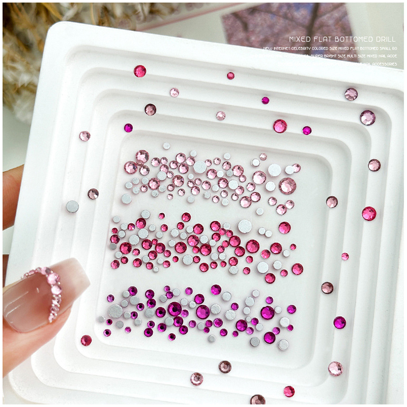 平底钻超闪粉钻1440颗袋装