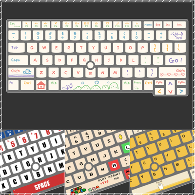 适用ThinkPad X1C X1 Carbon 2022款X1 Yoga T14/T14s T14P 2023新款Gen3/2 neo14 笔记本电脑键盘膜防尘套