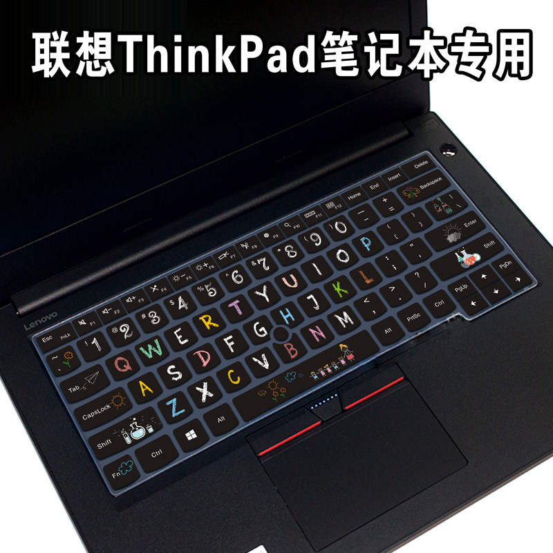 联想thinkpads3锋芒2020键盘保护贴膜s2 2018款new s3卡通笔记本防尘