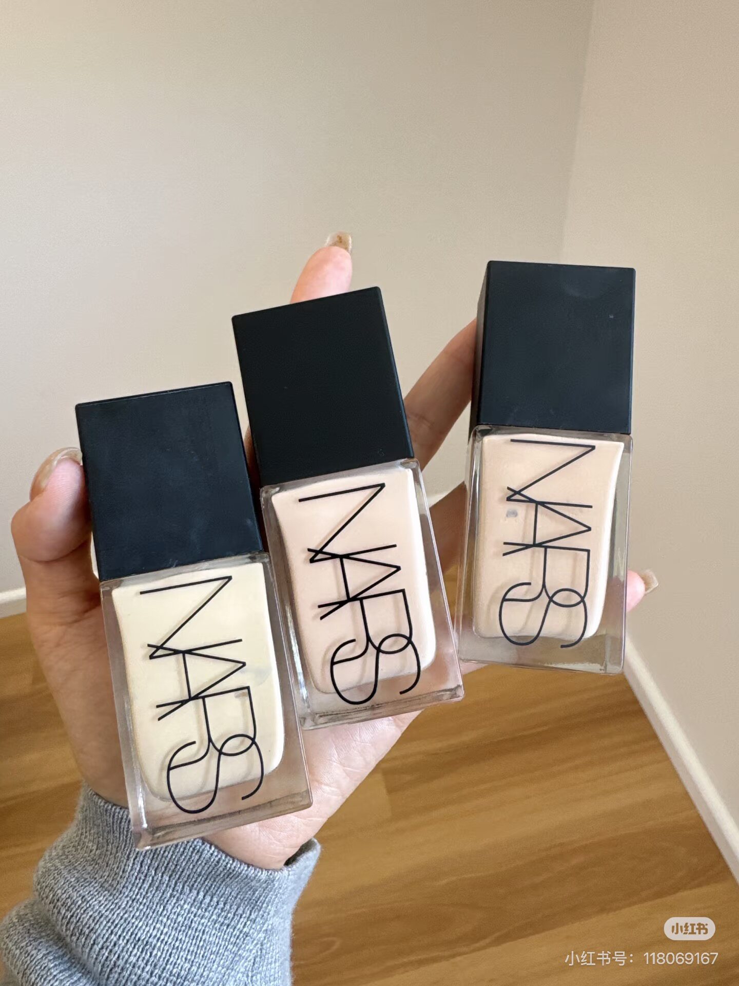 Nars超方瓶粉底液流光美肌养粉底液/膏