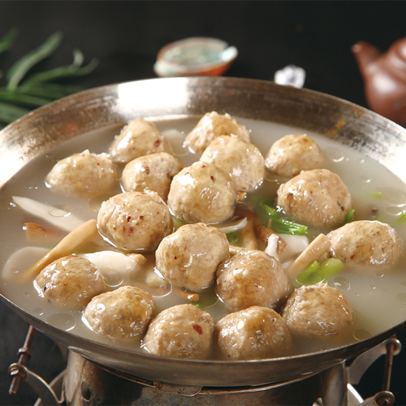 贡丸双汇猪肉风味速冻火锅丸子