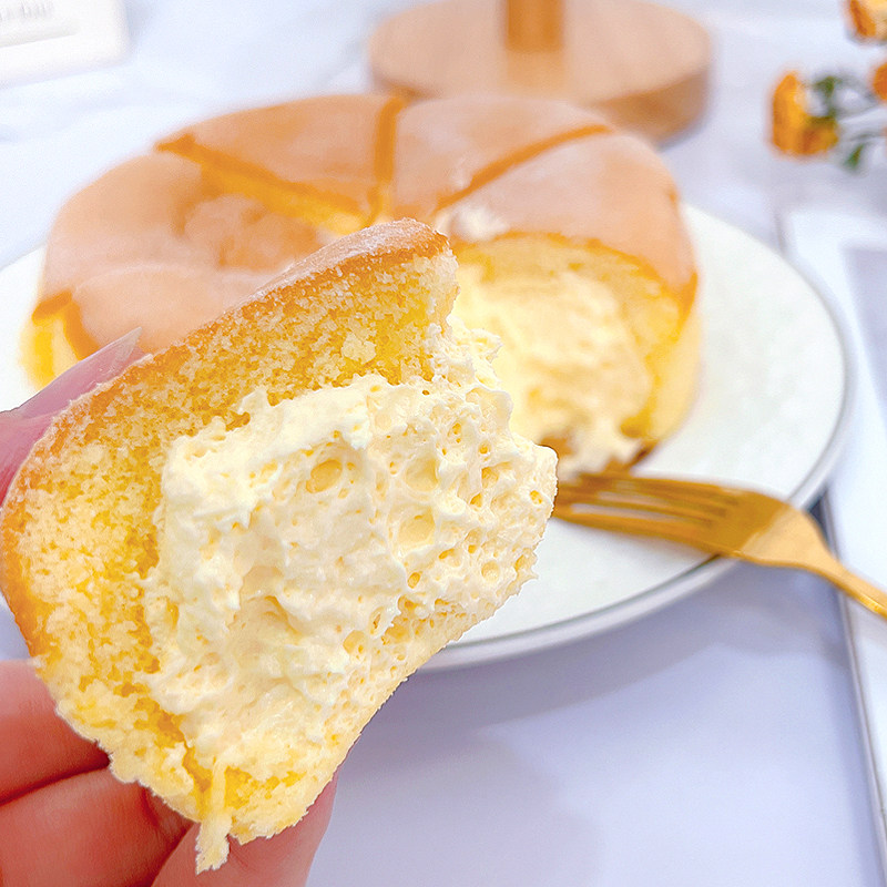 舒芙里蛋糕220g盒装松软蛋糕