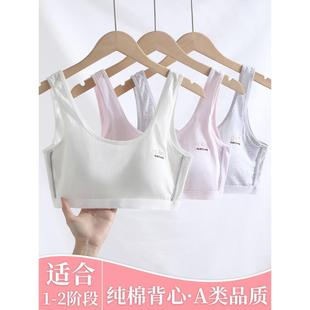 女童内衣发育期10-14岁少女文胸8女孩一二阶段青春期运动防震背心