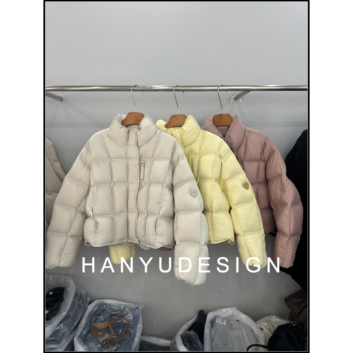 洋气减龄学院风多色羽绒服外套