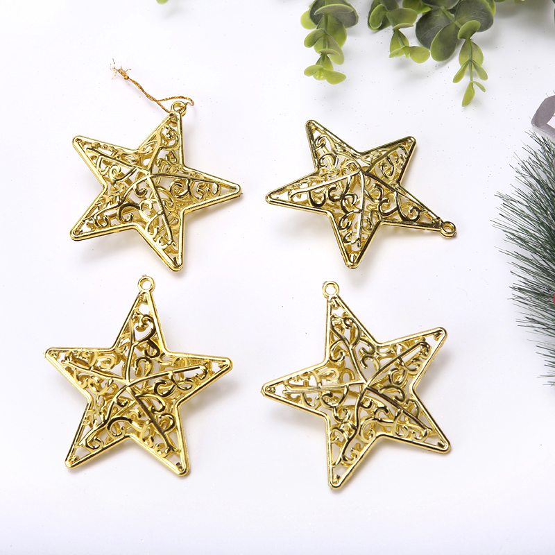 圣诞树五角星挂饰吊饰节日装饰