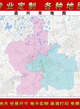 2025年嘉兴市地图贴图办公室街道墙壁贴超大装饰画定制街道