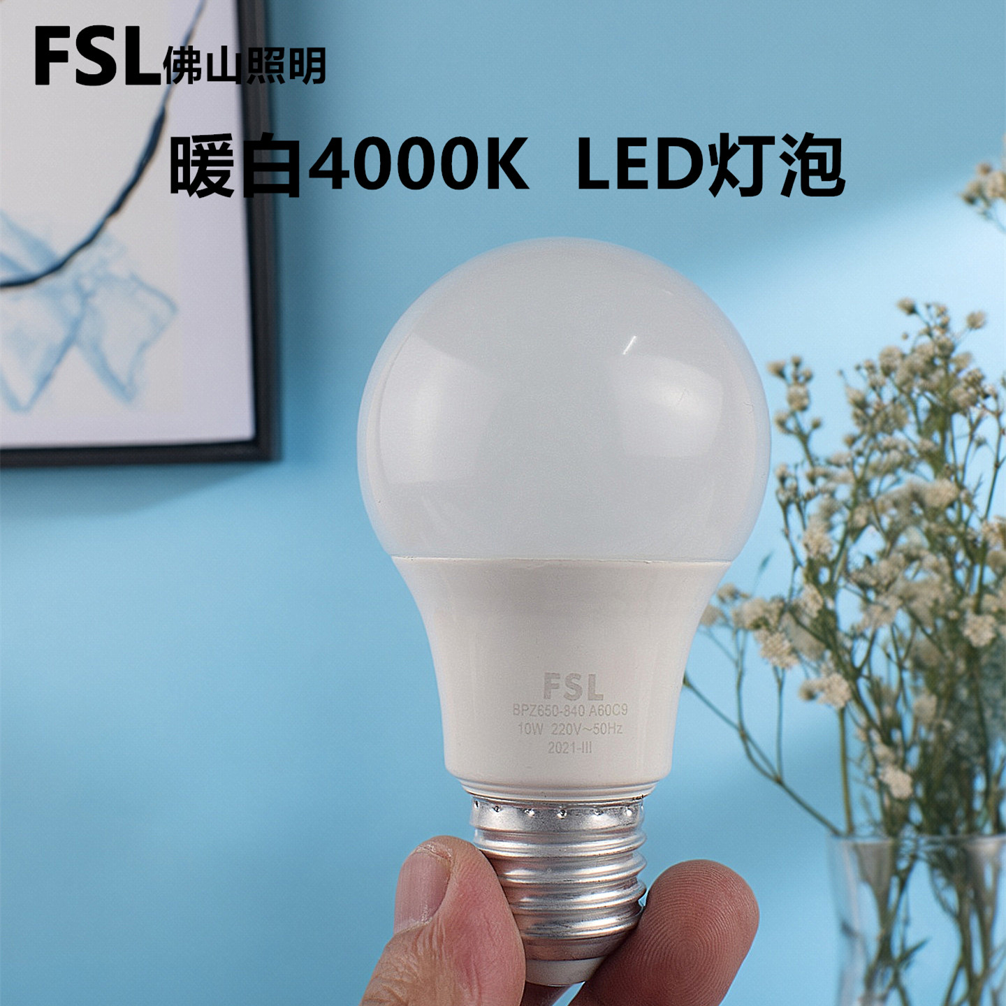 FSL220V暖白4000K球泡E27螺口灯