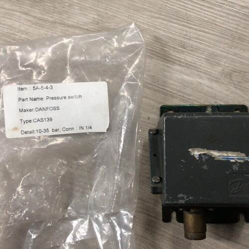 议价CAS139 压力开关 丹佛斯 10-35bar IN1/4接口 工控配件维修