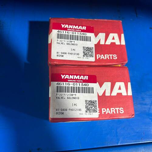 议价46116-011340 电磁阀 YANMAR 船舶工控配件维修