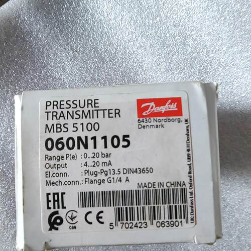 议价060N1105 MBS 5100 丹佛斯压力传感器 工业工控配件维修