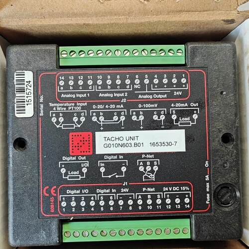 议价G010N603.B01 1653530-7 测速单元工业工控控制模块维修