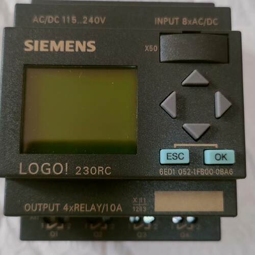 议价6ED1 052-1FB00-0BA6 逻辑控制模块 LOGO!230RC维修