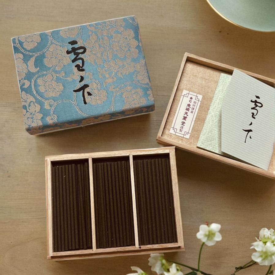 鬼头天薰堂书本系列/礼品沉香 雪下  短线香居家书房