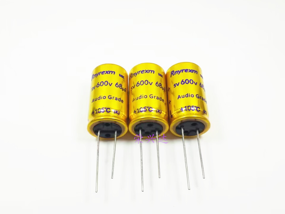 600V68UF 600V 原装Rnyrexm 高压胆机电源滤波 电解电容 18*31