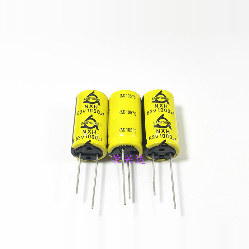 原装韩国三莹 高纹波长寿命 电解电容 63V1000UF 1000UF63V 16*30
