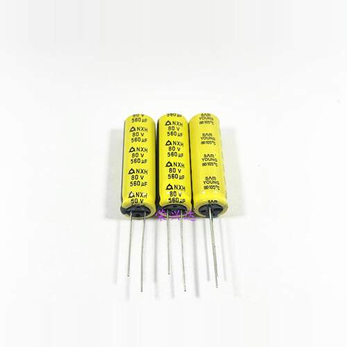 韩国三莹NXH 高纹波低阻抗 电解电容 80V560UF 560UF80V 13*40