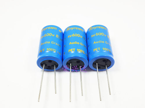 原装Rnyrexm高压音频电源PET 电解电容 600V82UF 82UF600V 18*31