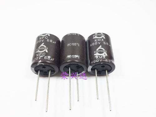 原装进口韩国三莹 高频电源 电解电容 400V68UF 68UF400V 18*25