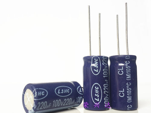 全新原装控制器电源 电解电容 100V220UF 220UF100V 体积：13*25