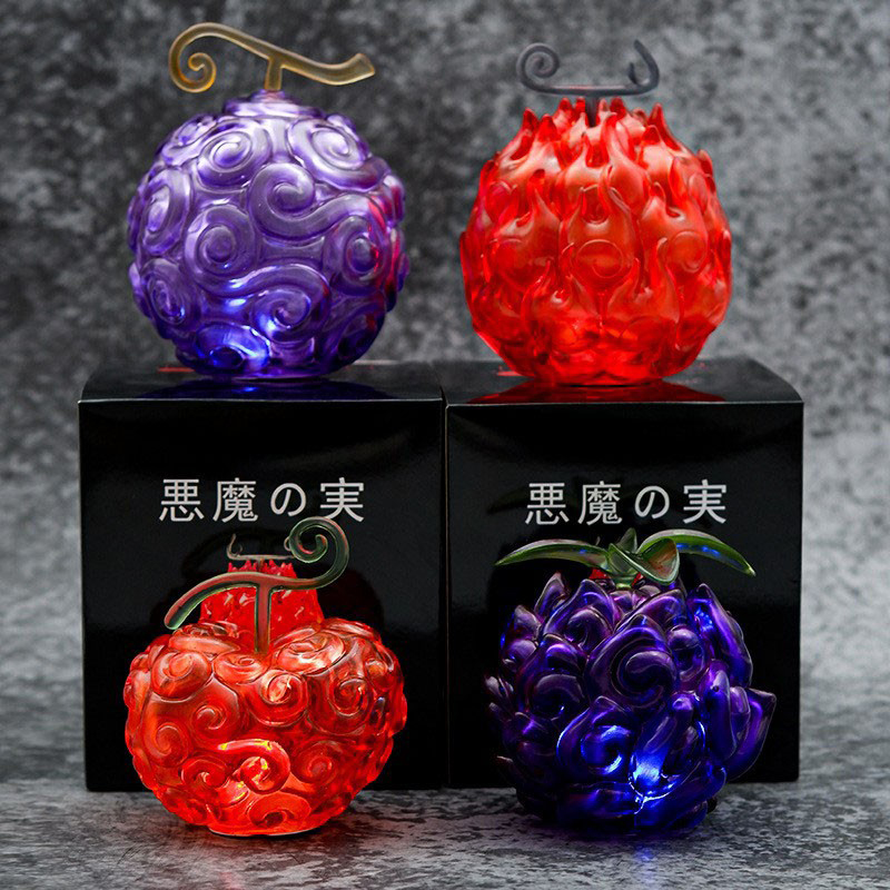 hzw 动漫周边Demon橡胶暗暗烧烧手术恶魔果实可发光GK手办模玩
