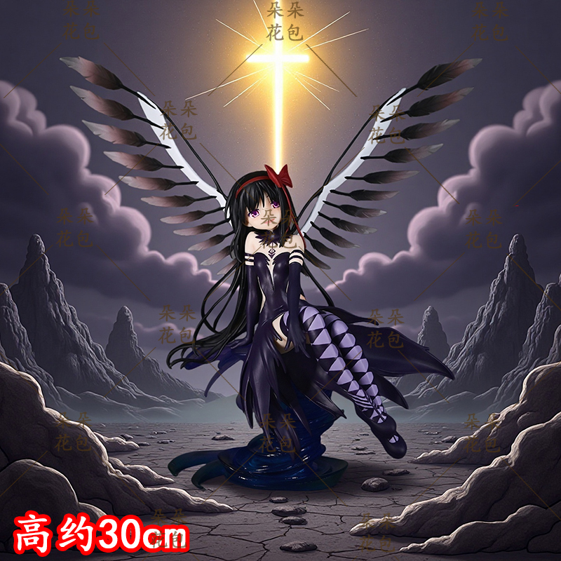 魔法少女小圆动漫二次元GK手办恶魔晓美焰美少女可爱模型桌面摆件