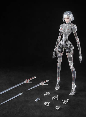 骨壳工坊AI代理人仕女型1/12可动人偶手办摆件二次元周边潮玩模型