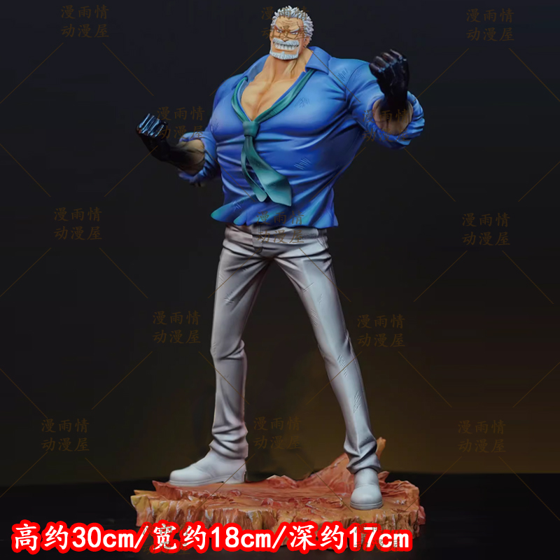One Piece 动漫雕像桌面摆件hero英雄卡普手办二次元周边模型潮玩