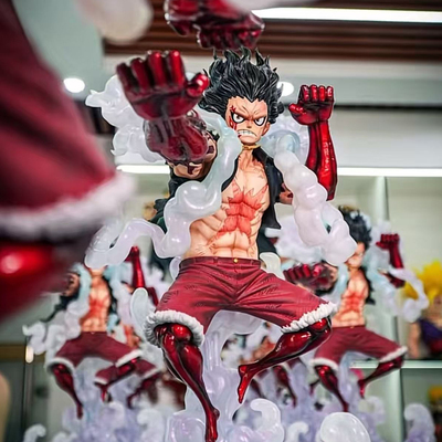 One Piece动漫周边雕像哥JT四档蛇人路飞GK手办潮玩装饰摆件礼品