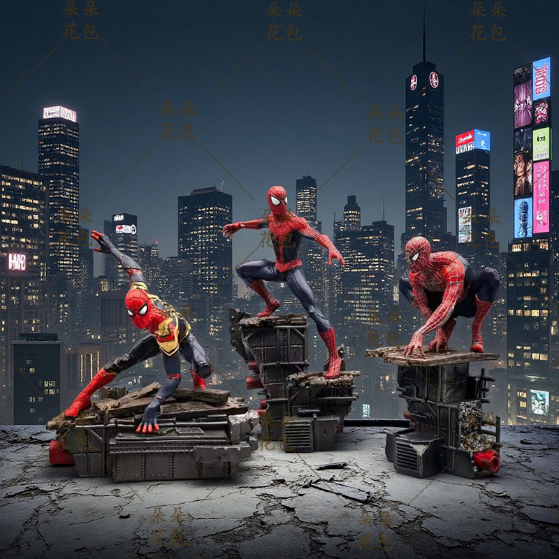 影视动漫周边雕像桌搭摆件复仇者联盟蜘蛛侠三款GK手办潮玩装饰品