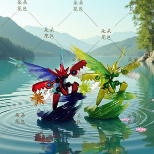 BKM宠物精灵动漫周边公仔模型窝瓜mega巨钳螳螂GK手办二次元 潮玩